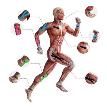 Kinesiology Tape, 5 cm x 5 m, Red