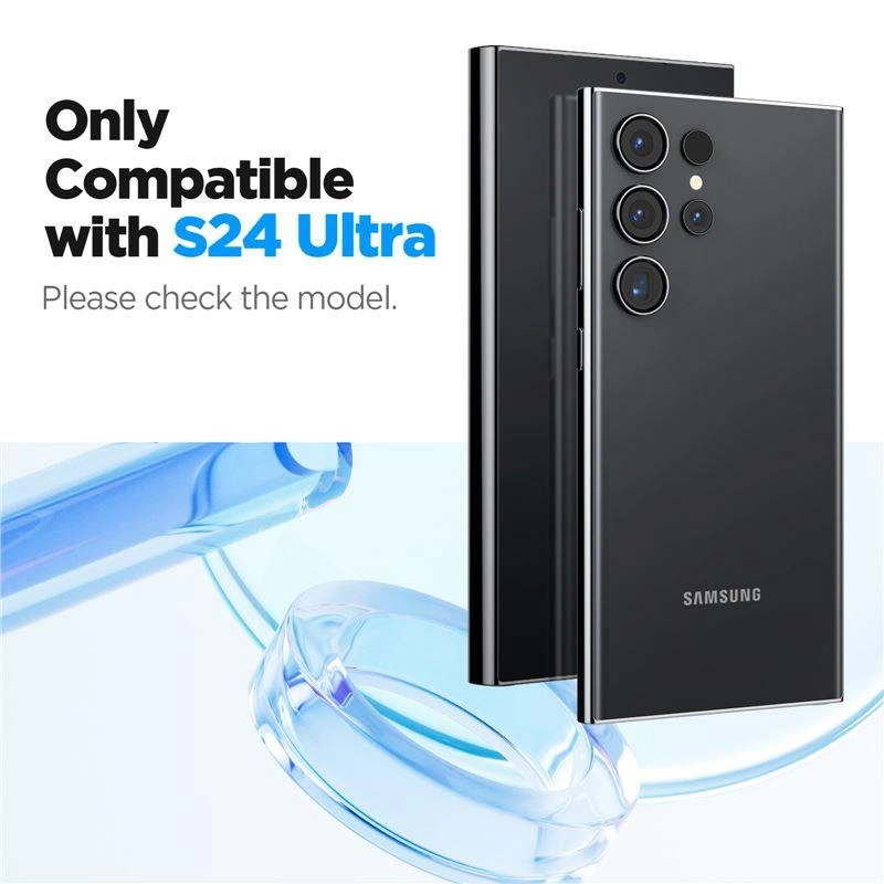 Spigen Glas.tR EZ Fit apsauginis stiklas Samsung Galaxy S24 Ultra (2 vnt.)