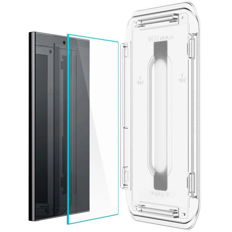 Spigen Glas.tR EZ Fit apsauginis stiklas Samsung Galaxy S24 Ultra (2 vnt.)