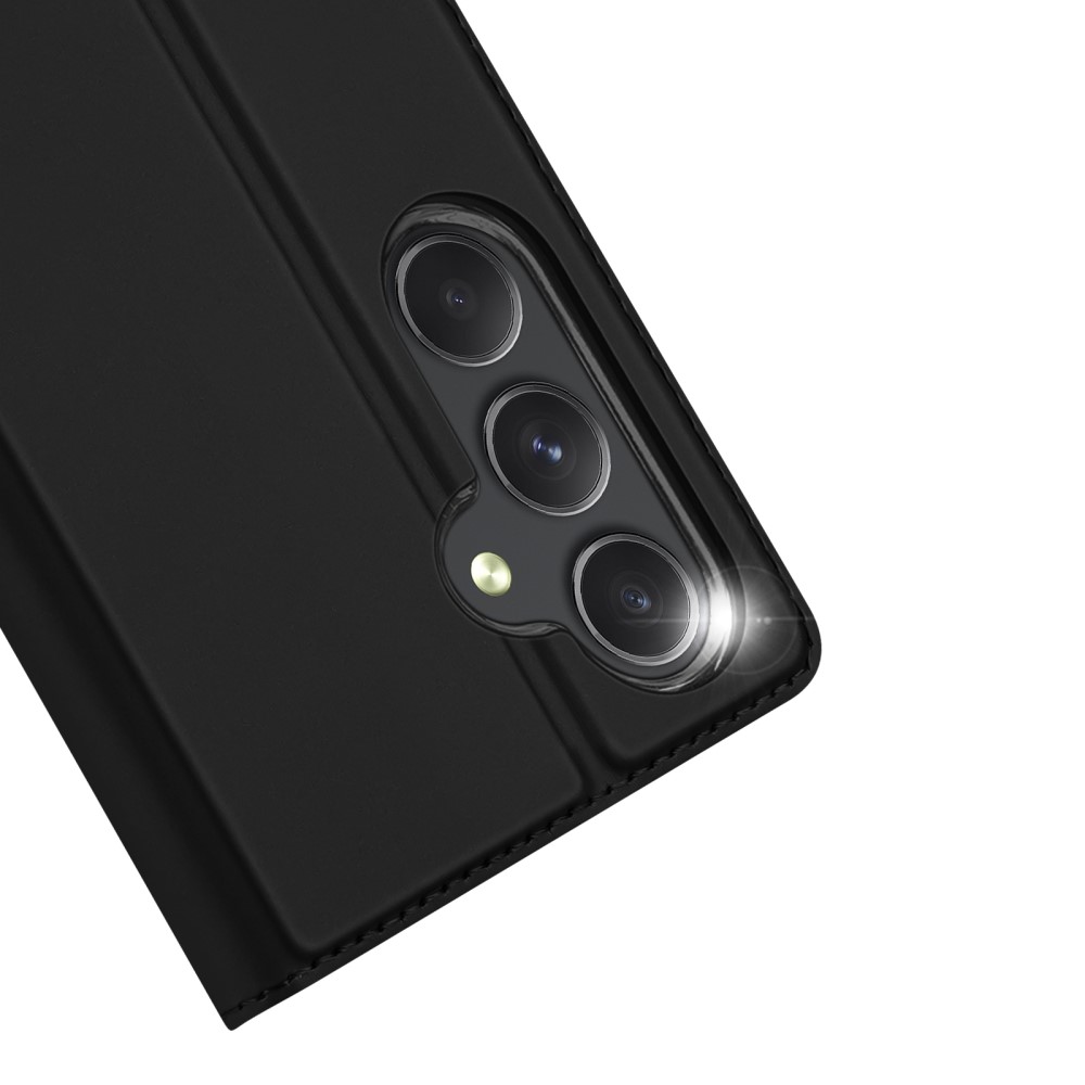 Dux Ducis Skin Pro atverčiamas dėklas Samsung Galaxy A55 5G, juodas
