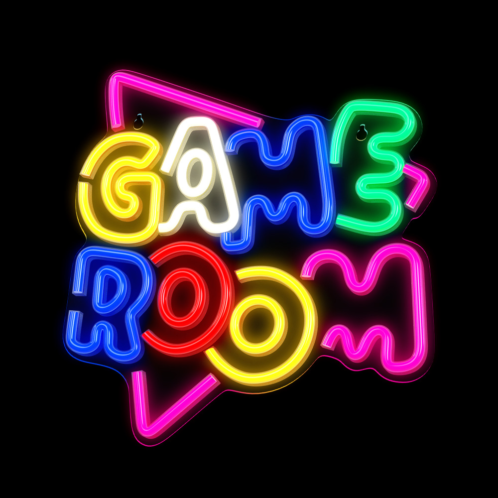 Neolia GAME ROOM daugiaspalvis LED neoninis šviestuvas