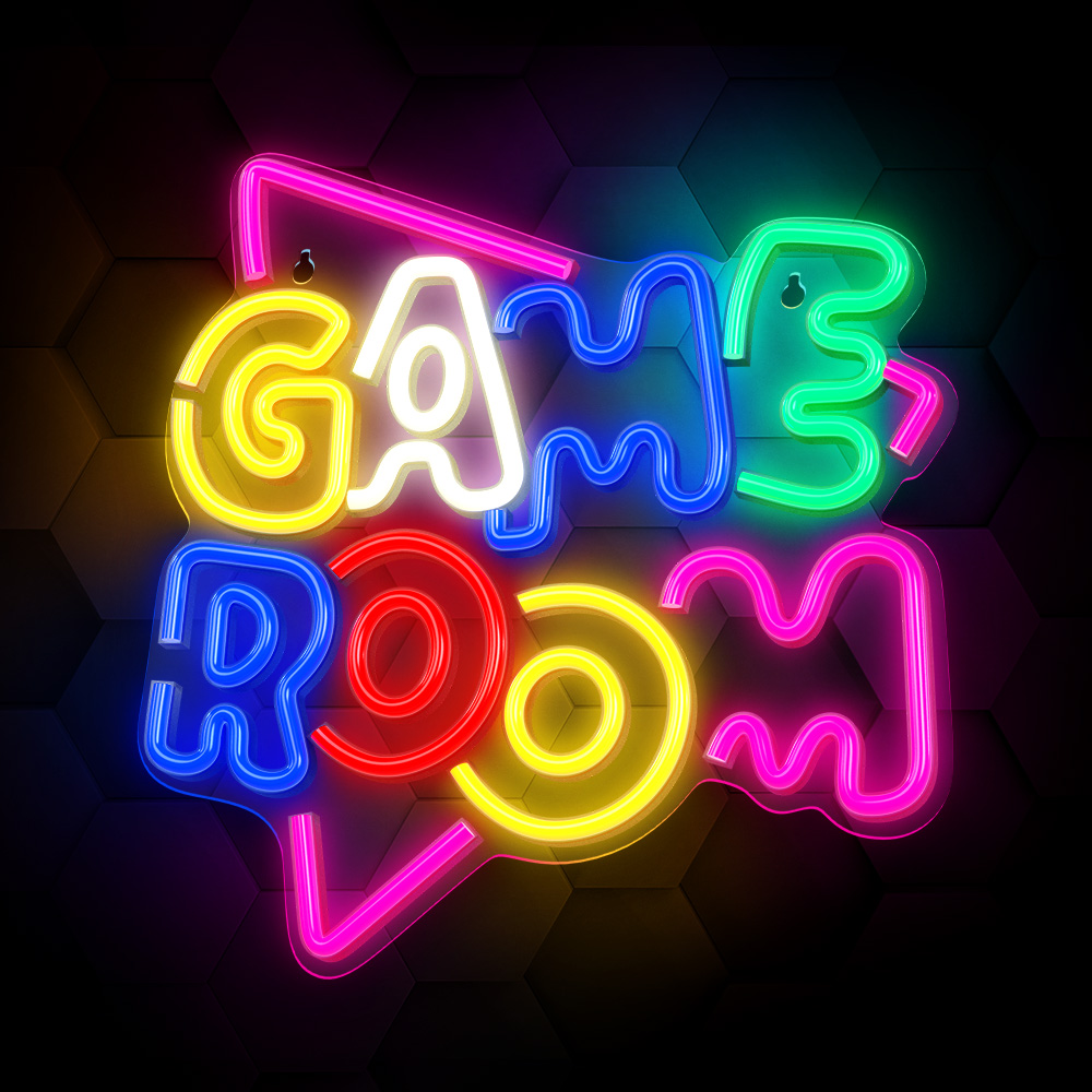 Neolia GAME ROOM daugiaspalvis LED neoninis šviestuvas