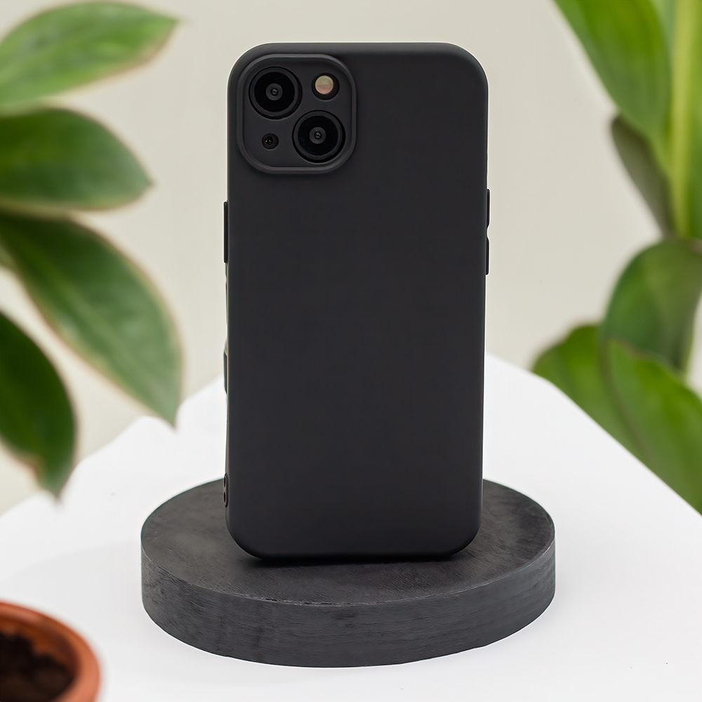 Tfo Silicon Box dėklas Apple iPhone 16 Pro, juodas