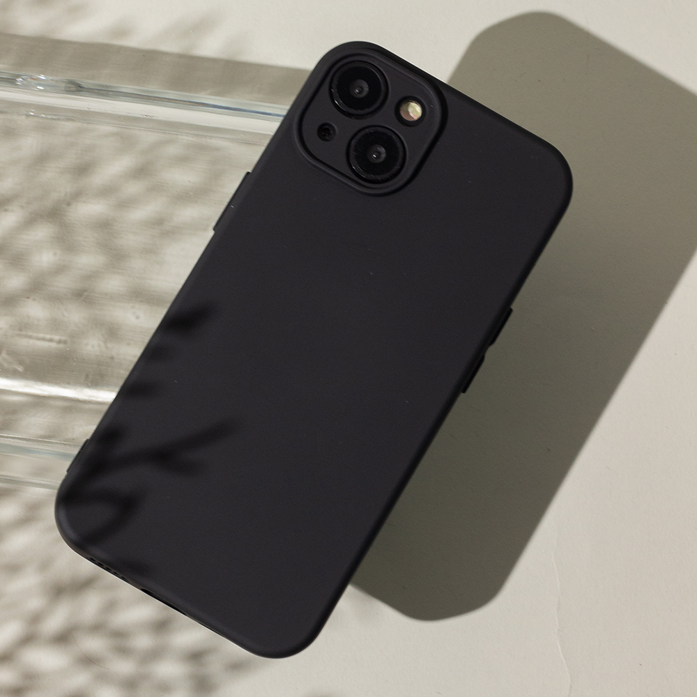 Tfo Silicon Box dėklas Apple iPhone 16 Pro, juodas