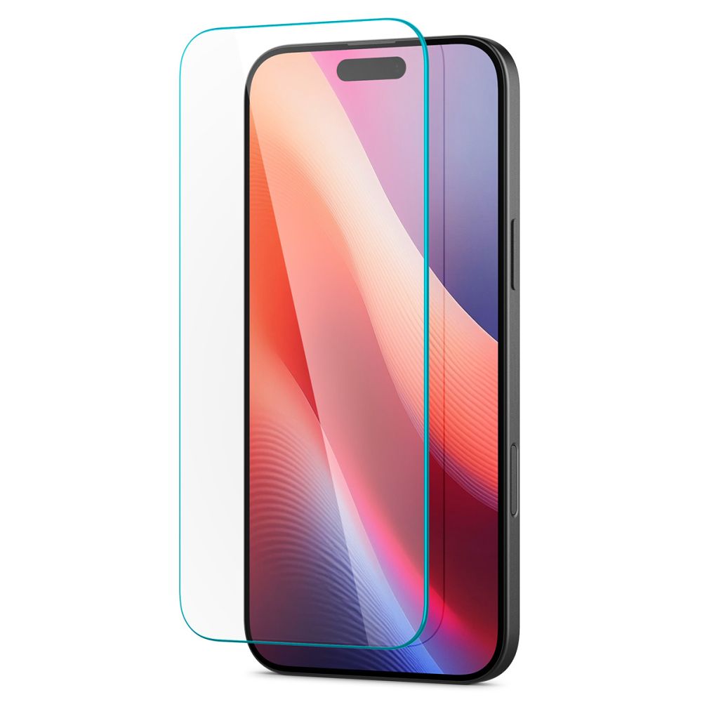 Spigen Glas.TR Slim apsauginis stiklas, skirtas iPhone 15 / 16 (6.1\") skaidrus