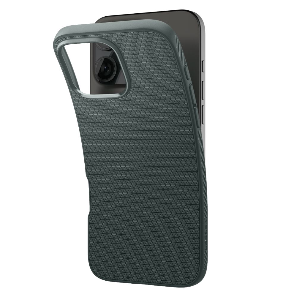 Apple iPhone 16 Pro 6.3\'\' Spigen Liquid Air TPU Case Cover, Green
