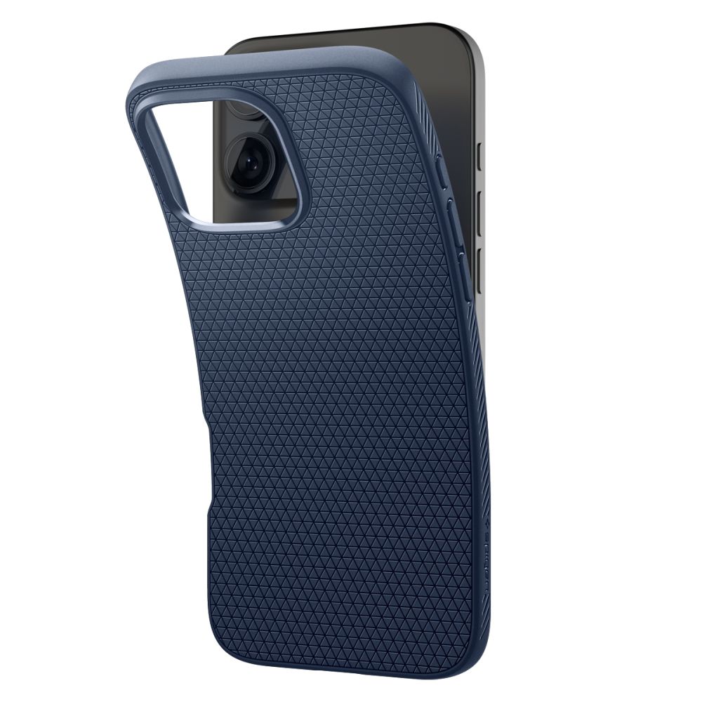 Spigen Liquid Air Case for iPhone 16 Pro, Blue