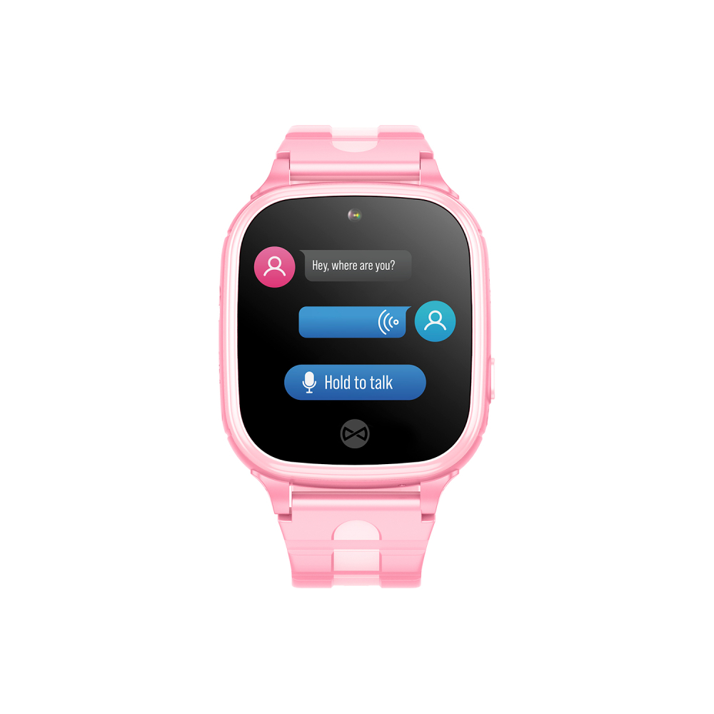 Forever KW-310 Kids GPS WiFi Smart Watch, Pink