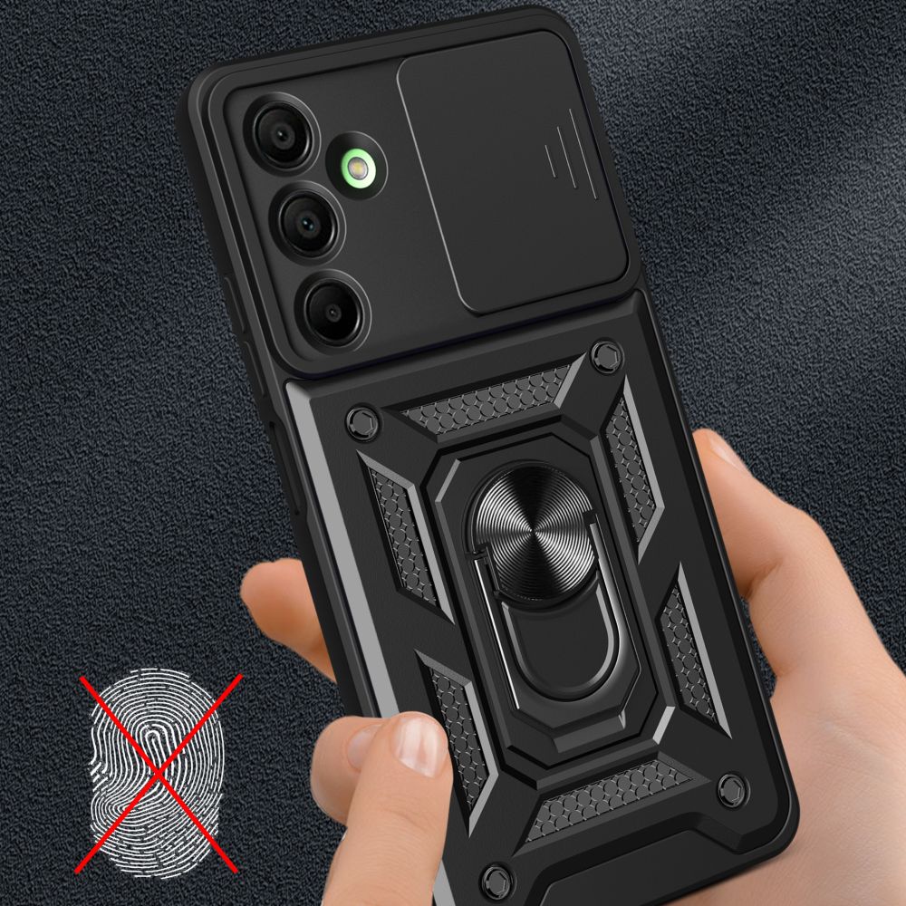 Samsung Galaxy A16 4G / 5G ( SM-A166 / SM-A165 ) Tech-Protect CamShield Pro Case Cover, Black