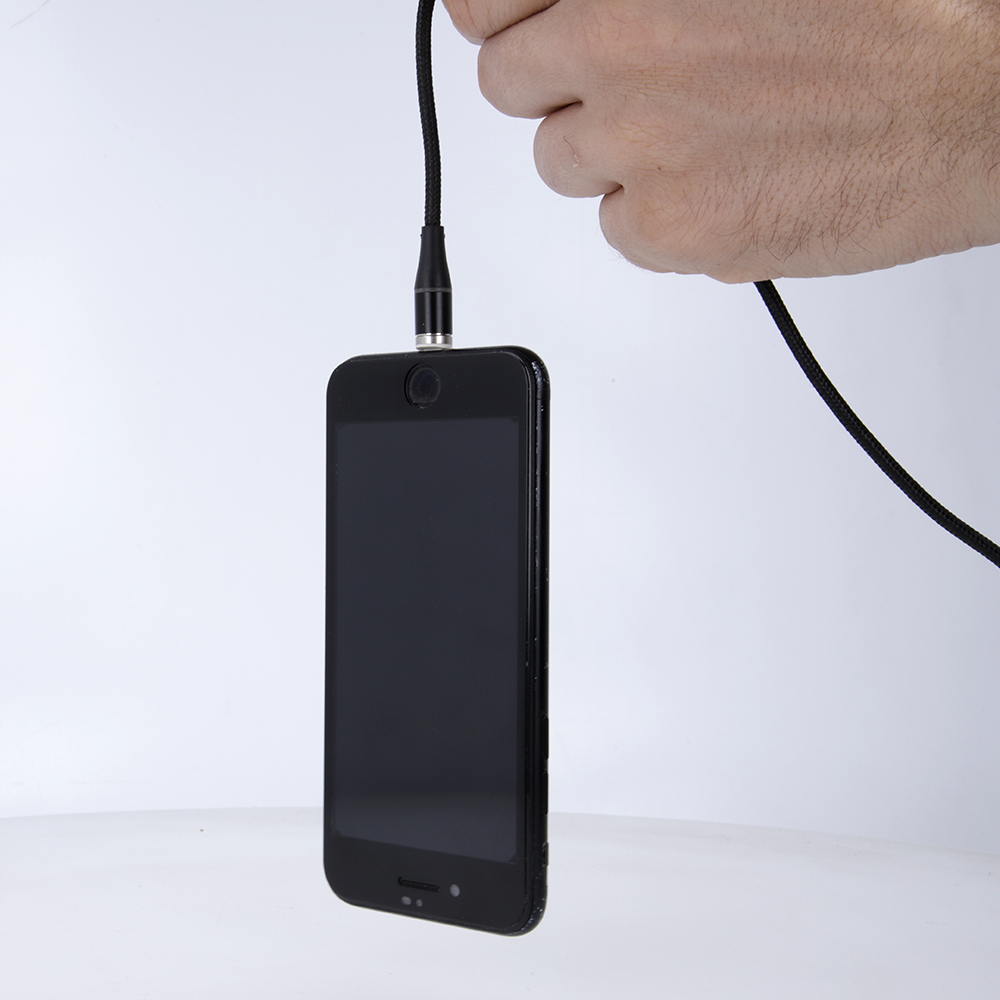Maxlife MXUC-03 Magnetic Cable 3-in-1 USB to Lightning / USB-C / microUSB 1m 3A, Black