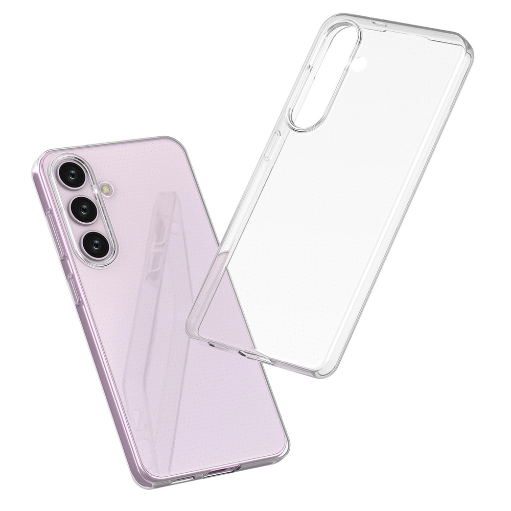 Hurtel Ultra Clear dėklas, skirtas Samsung Galaxy M55, skaidrus
