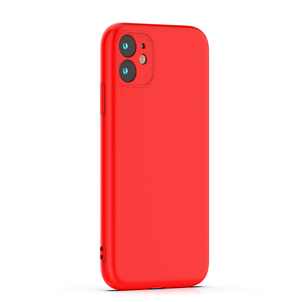 Tfo Silicon dėklas, skirtas Xiaomi Redmi 14C / Redmi A4 / POCO C75, Raudonas
