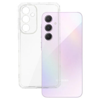 Skaidrus dėklas Clin Anti Shock 1.5mm Samsung Galaxy A55 5G telefonui