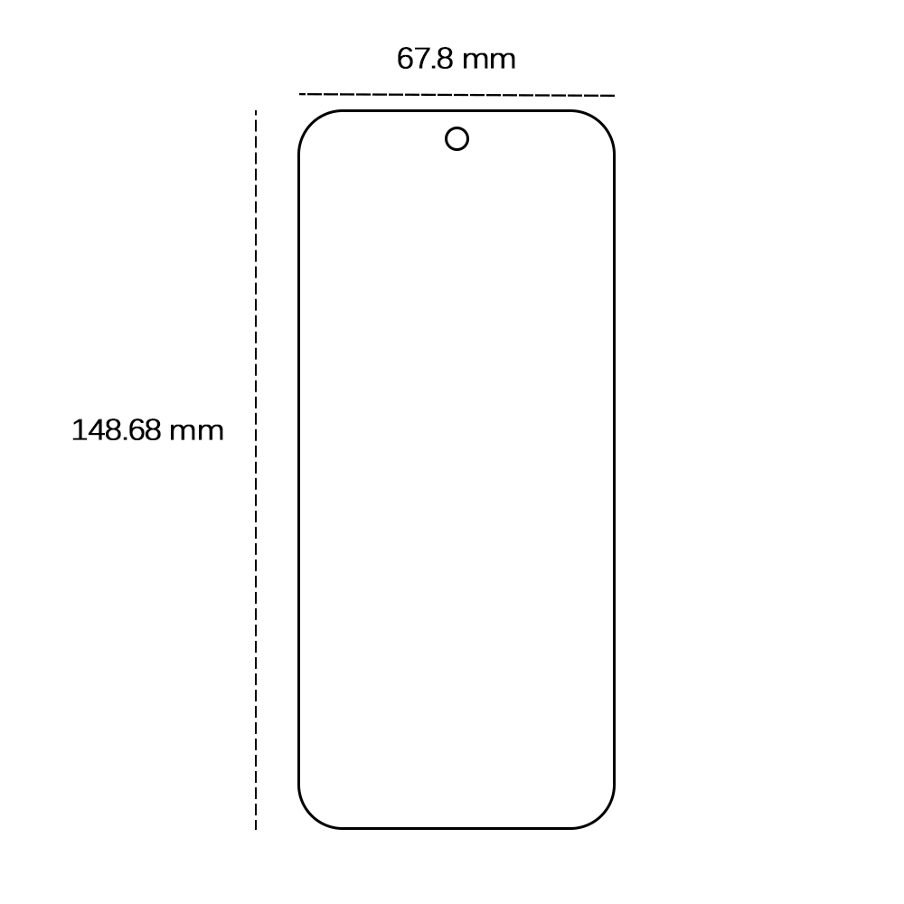 Google Pixel 9a apsauginis ekrano stiklas