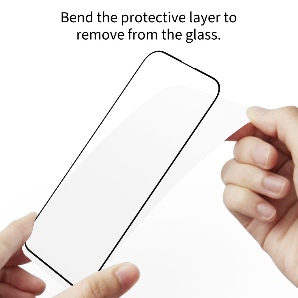 „Tech-Protect Glass Fit+“ apsauginis stiklas Nothing Phone 3A / 3A Pro (2 vnt.), juodas