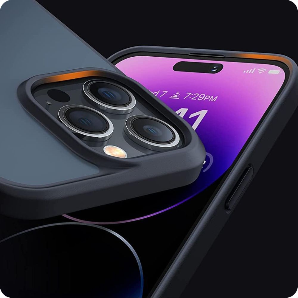 Nothing Phone (3a) Pro dėklas Tech-Protect MagMat, skaidri juoda