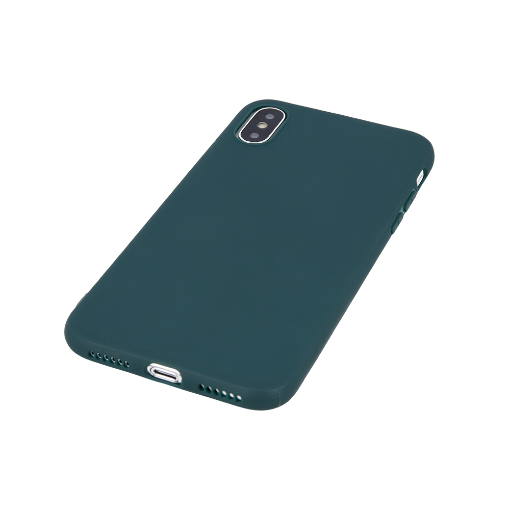 TFO dėklas iPhone 17 Pro telefonui Matt TPU, Forest Green