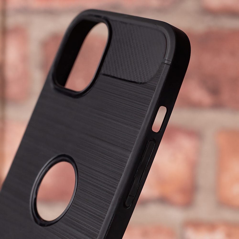 TFO Simple Black dėklas telefonui iPhone 17, juodas