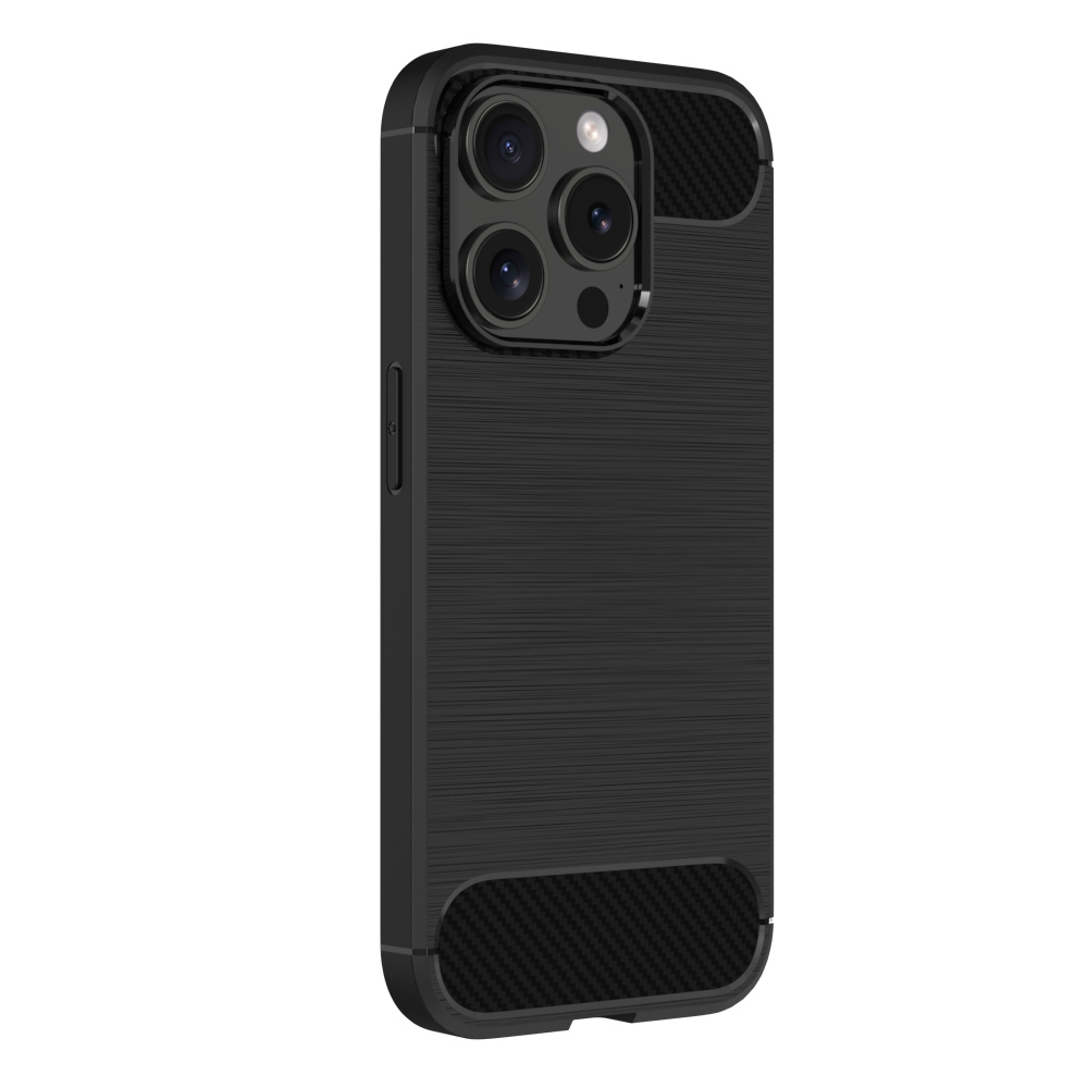 TFO dėklas „iPhone 17 Air“ telefonui Simple Black, juodas