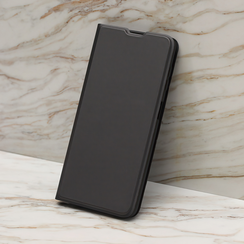 TFO Smart Soft atverčiamasis dėklas iPhone 17 Pro, juodas