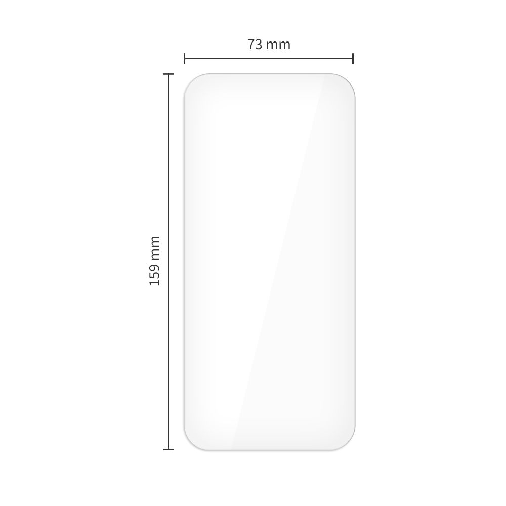 Apple iPhone 16 Pro Max / 17 Pro Max 6.9\'\' Tech-Protect Glass Fit+ Tempered Glass 2x