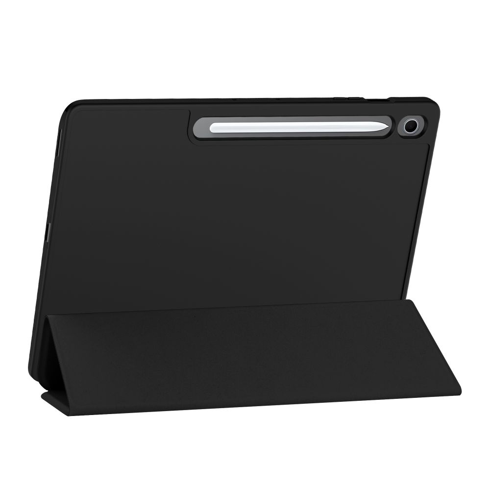 Atverčiamas dėklas Tech-Protect SmartCase Pen Samsung Galaxy Tab S10 FE+ 13.1, juodas