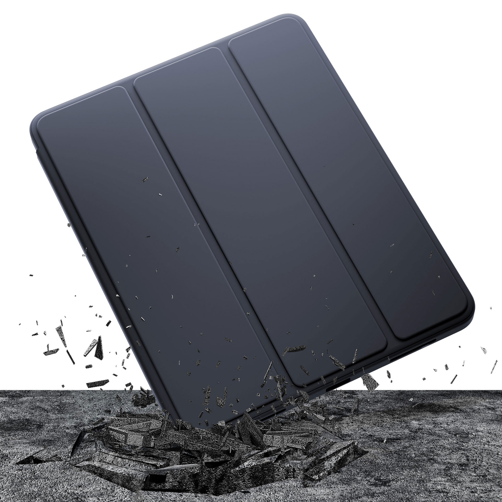 Minkštas planšetinio kompiuterio dėklas Samsung Galaxy Tab S10 FE - juodas