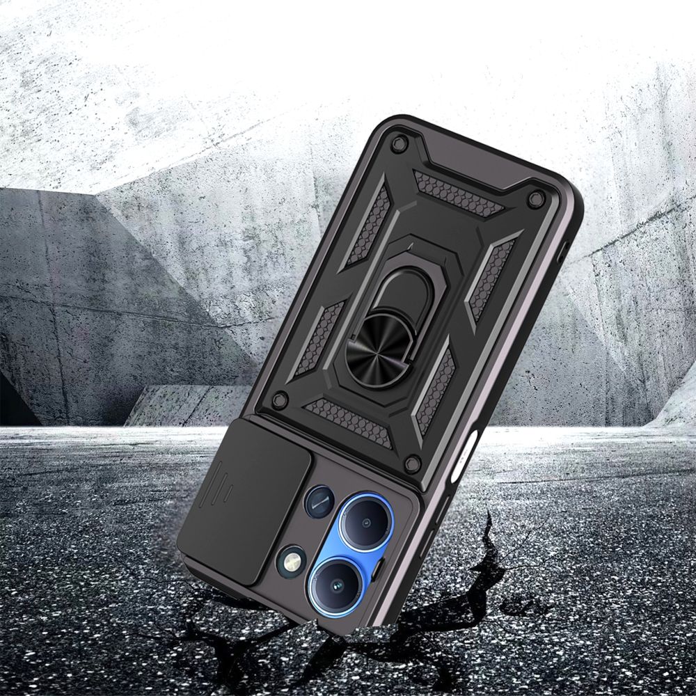 Tech-Protect CamShield Pro Case for Xiaomi Redmi 15C, Black
