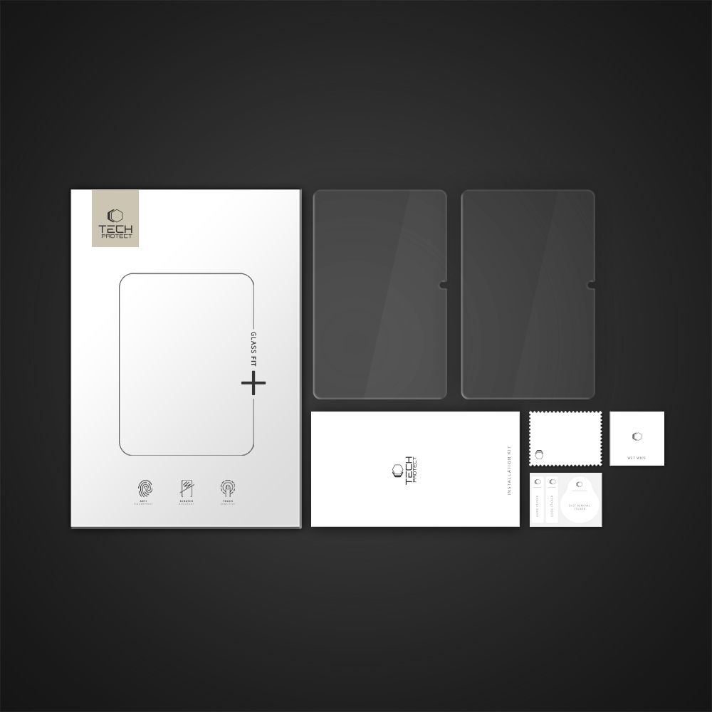 Apsauginis stiklas Tech-Protect Glass Fit+ Xiaomi Redmi Pad 2 / SE 11 (2 vnt.)