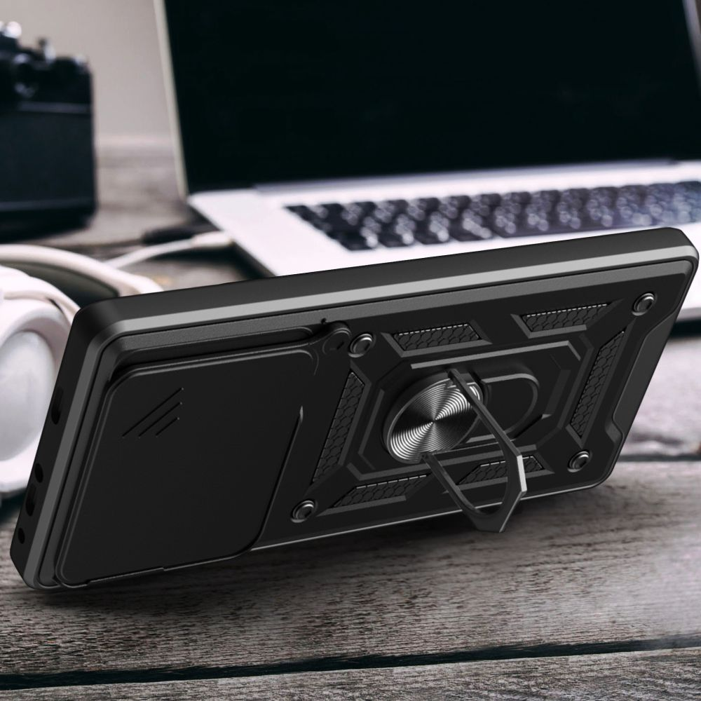 Tech-Protect CamShield Pro dėklas, skirtas Xiaomi 15T, juodas