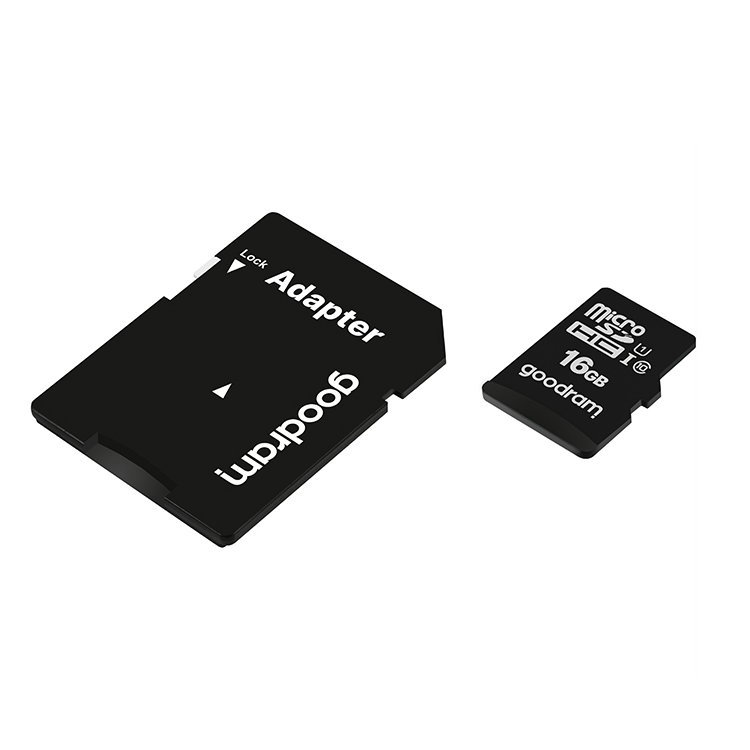Goodram 16 GB microSDHC atminties kortelė (U1 100MB/s)