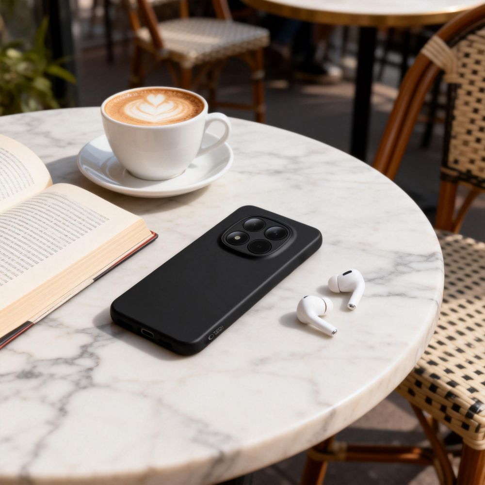 Tech-Protect Icon dėklas telefonui Xiaomi Redmi Note 15 Pro 5G, juodas