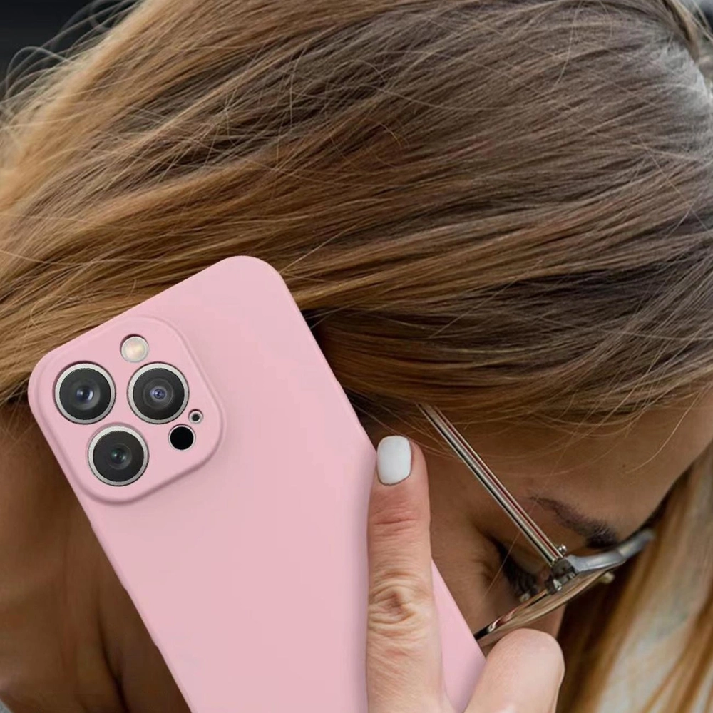 Wozinsky Silicone Case for iPhone 16e / 17e, Pink