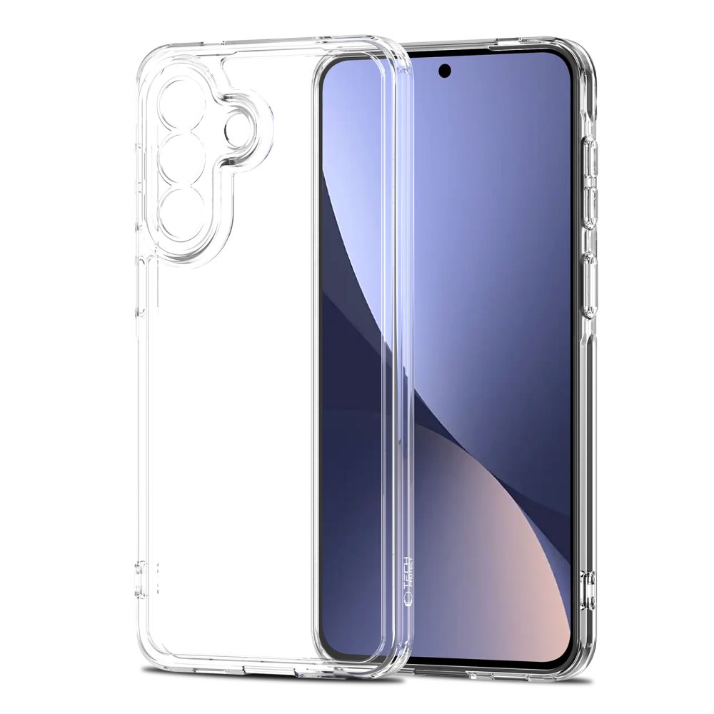 Tech-Protect FlexAir Hybrid dėklas, skirtas Samsung Galaxy A57 5G, skaidrus