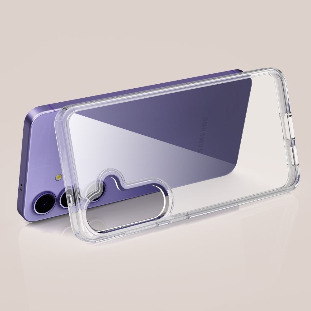 Tech-Protect FlexAir Hybrid dėklas, skirtas Samsung Galaxy A57 5G, skaidrus