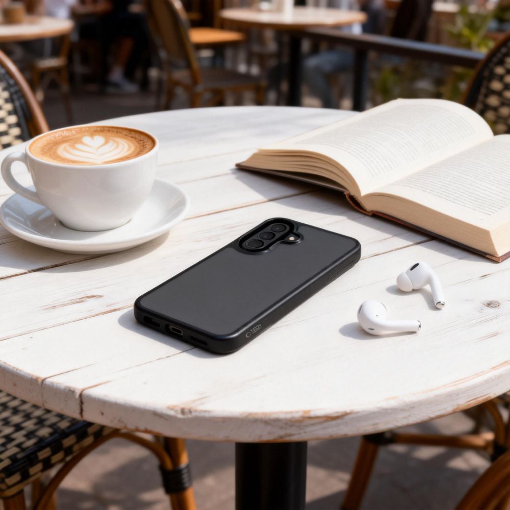 Tech-Protect Magmat dėklas, skirtas Samsung Galaxy A36 / A56 / A37 5G, juodas