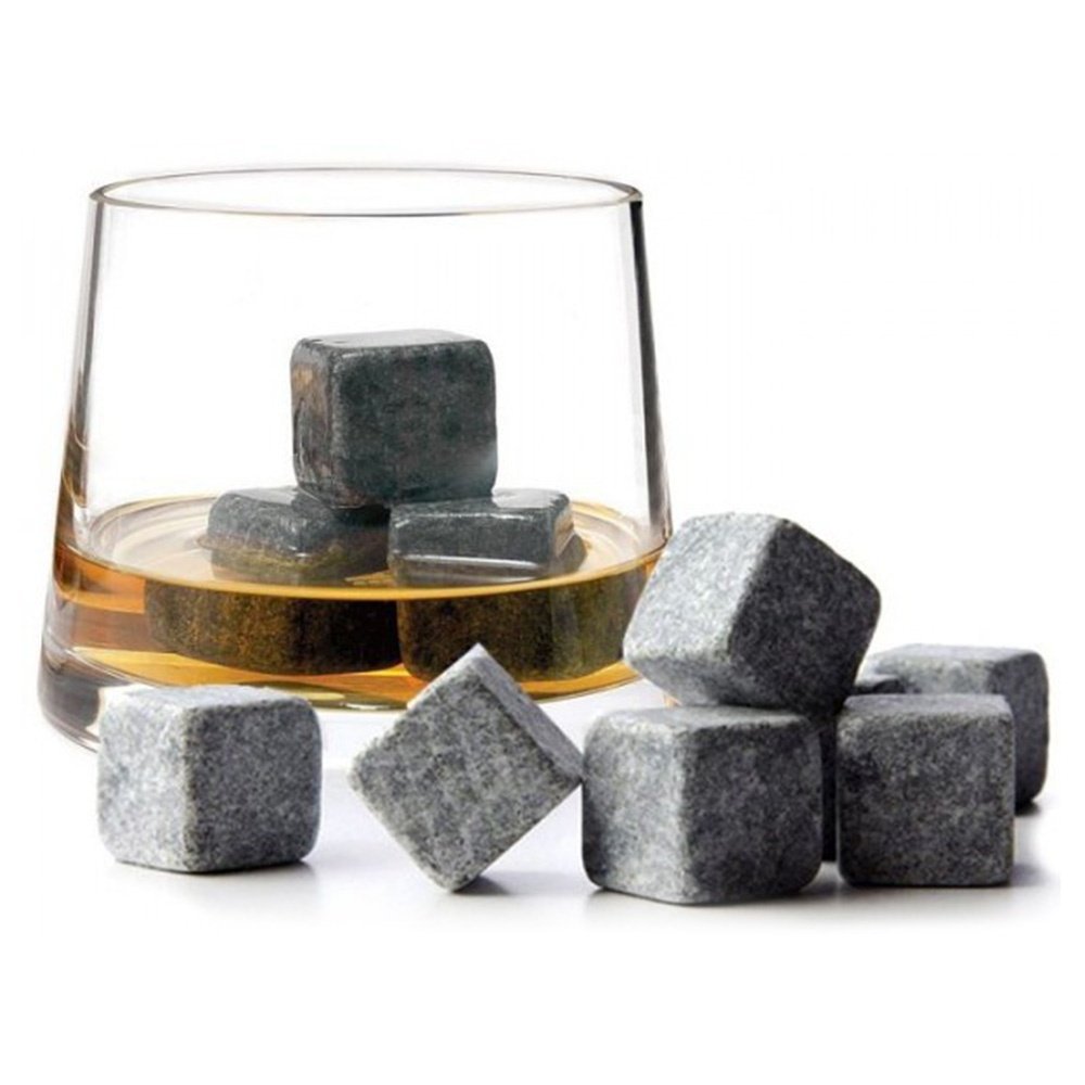 Whiskey Stones, Thermal Whisky Ice Cubes 9 pcs