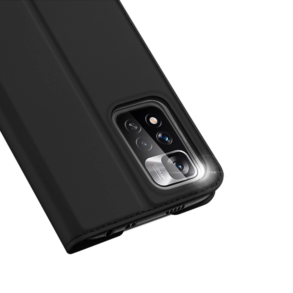 Dux Ducis Skin Pro dėklas, skirtas Xiaomi Poco M4 Pro 5G, juodas