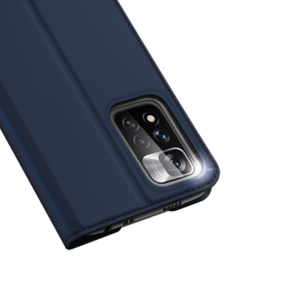 Dux Ducis Skin Pro dėklas Xiaomi Poco M4 Pro 5G telefonui, mėlynas