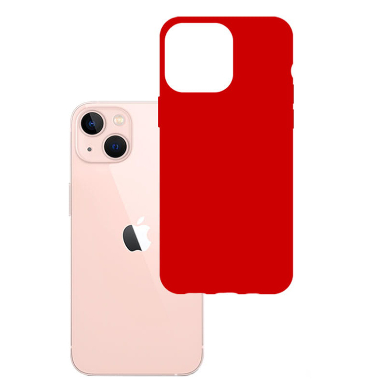 Apple iPhone 14 Plus 6.7'' 3MK Matt Case Cover, Strawberry