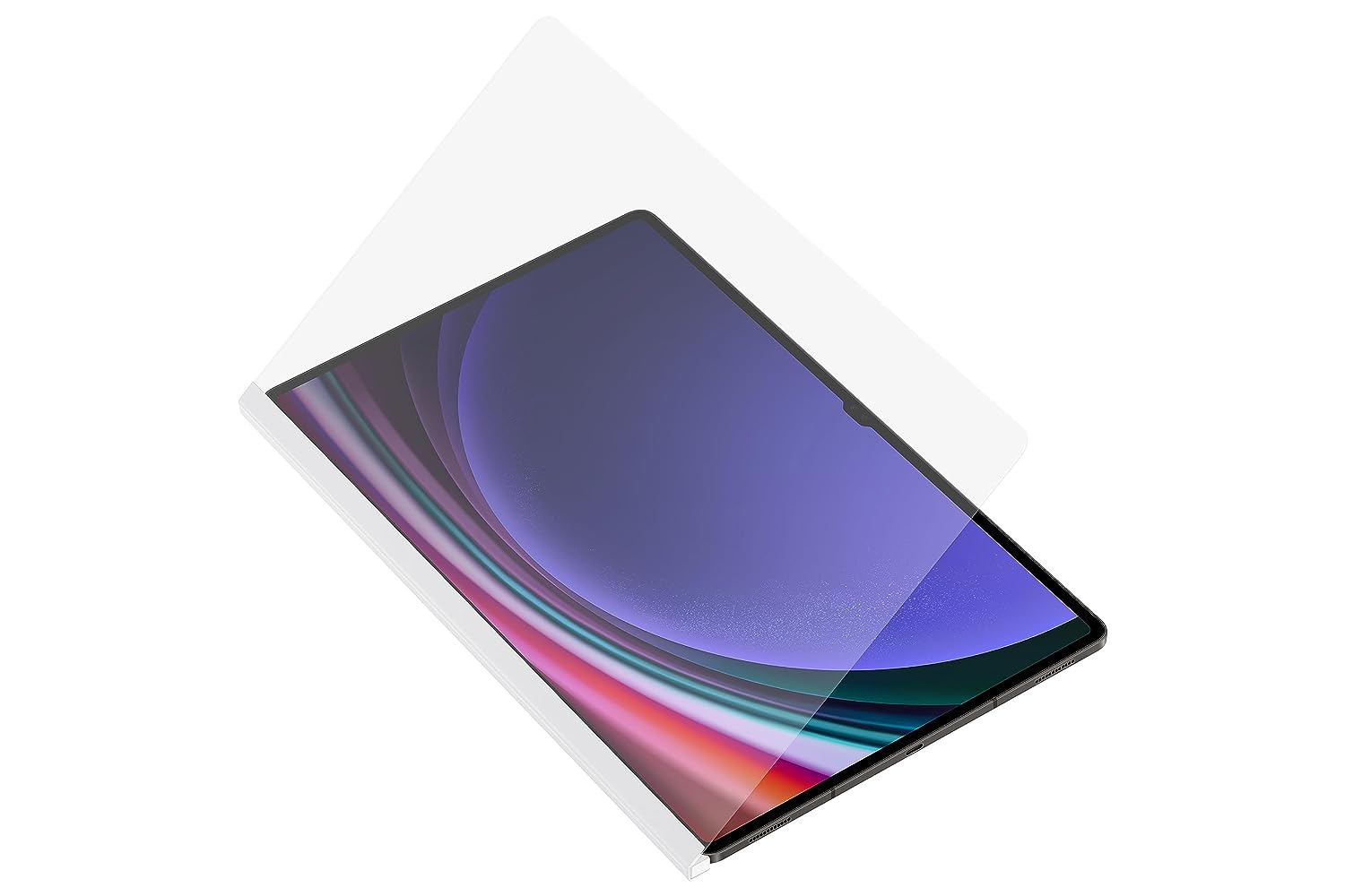 Originalus Samsung Galaxy Tab S9+ Plus dėklas NotePaper Flip, baltas