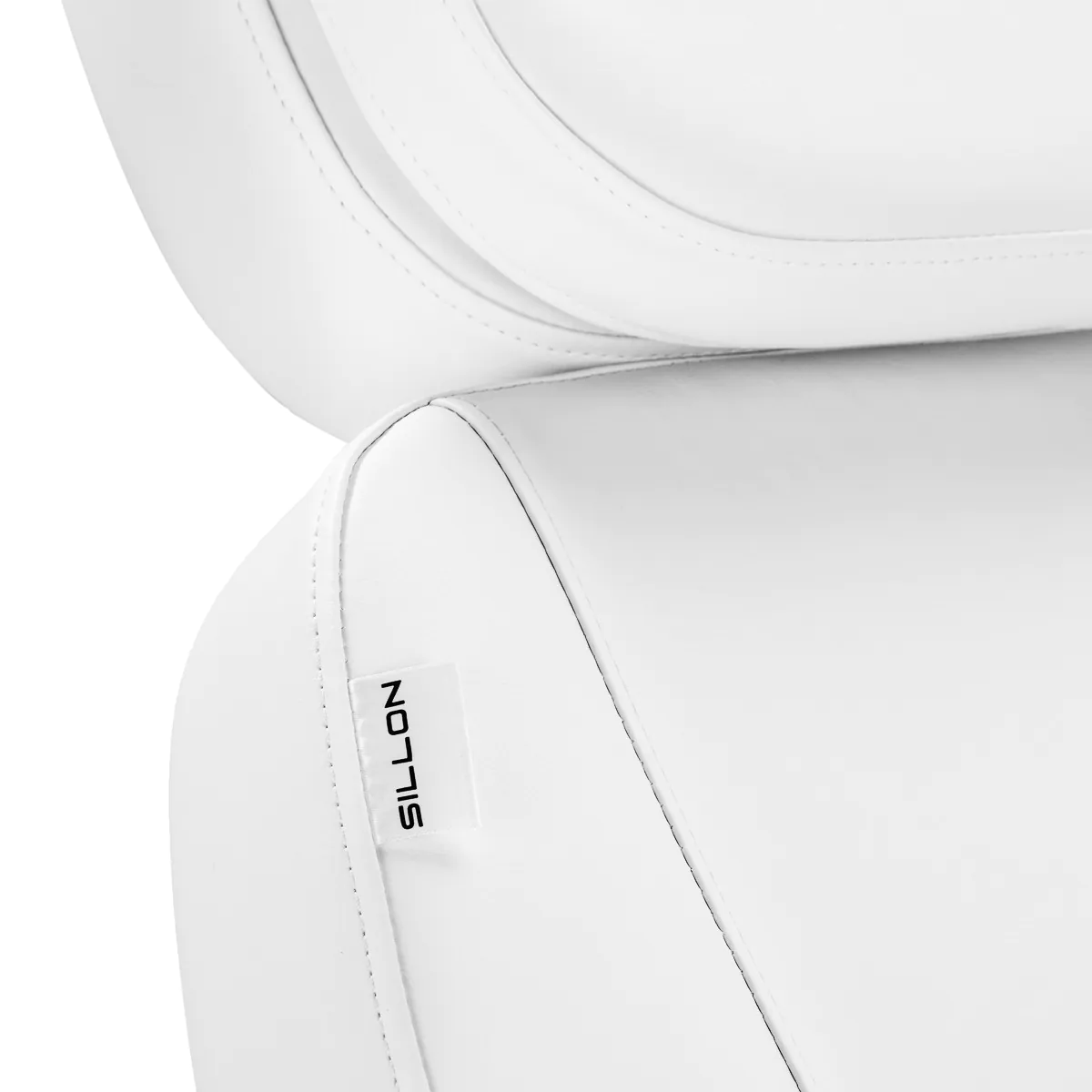 Elektrinis kosmetologinis krėslas Case Sillon Luxury, 3 varikliai, baltas