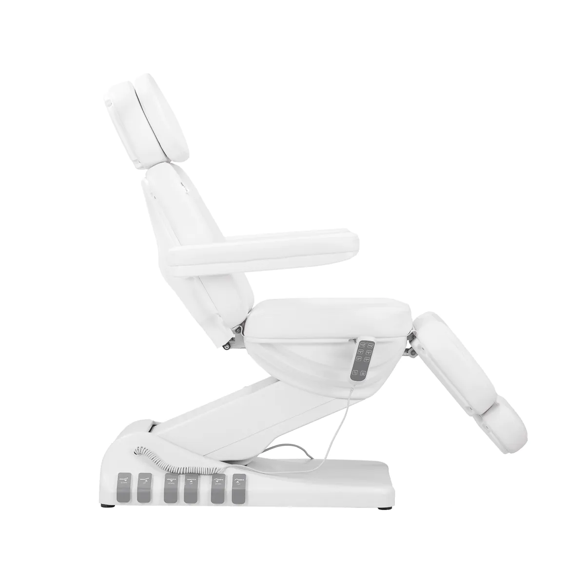 Elektrinis kosmetologinis gultas Case Sillon Luxury, 3 varikliai, baltas