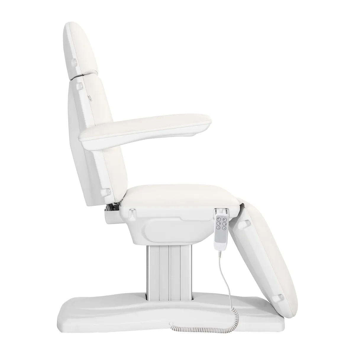 Elektrinis kosmetologinis gultas Sillon Eclipse, 3 varikliai, baltas
