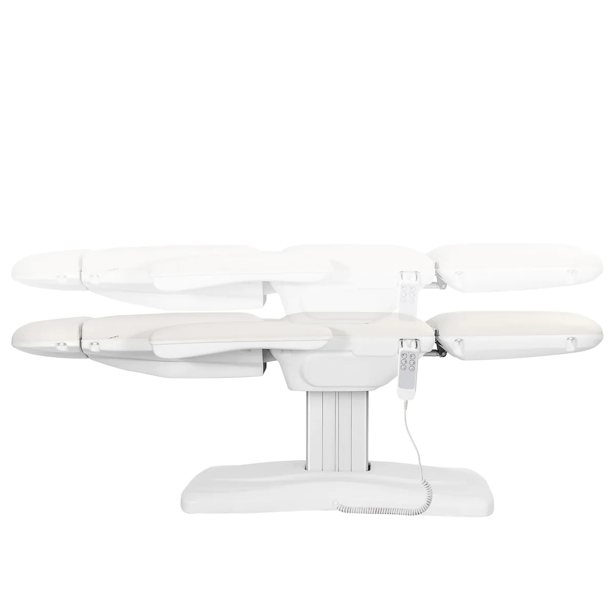Elektrinis kosmetologinis gultas Sillon Eclipse, 3 varikliai, baltas