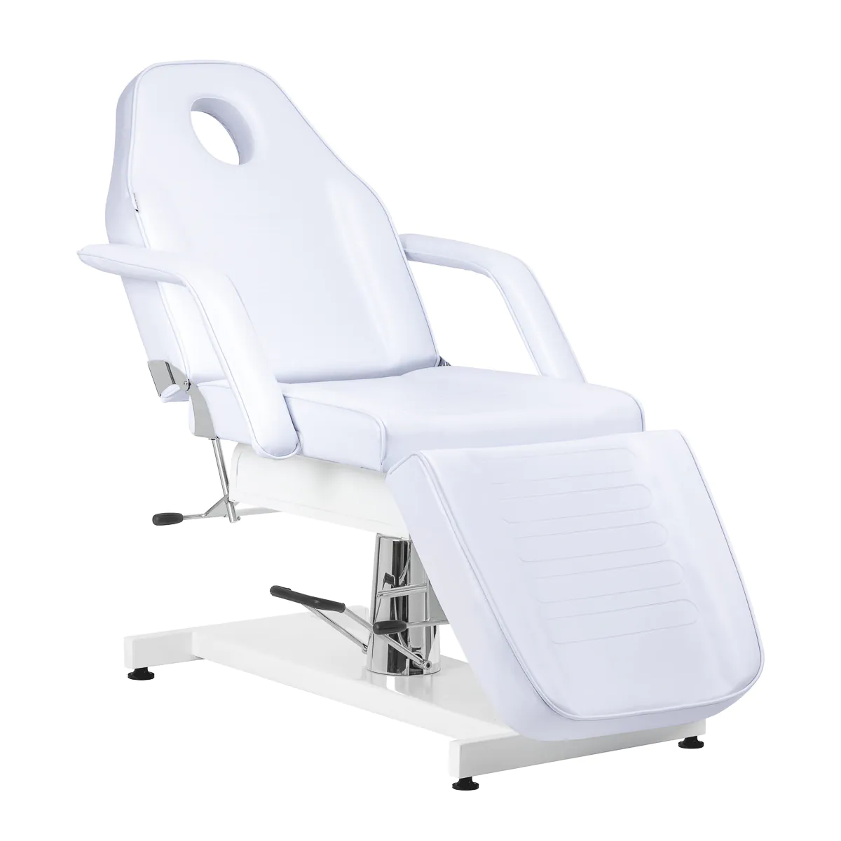 Hidraulinė kosmetologinė kėdė Sillon V2 210, šaltai balta