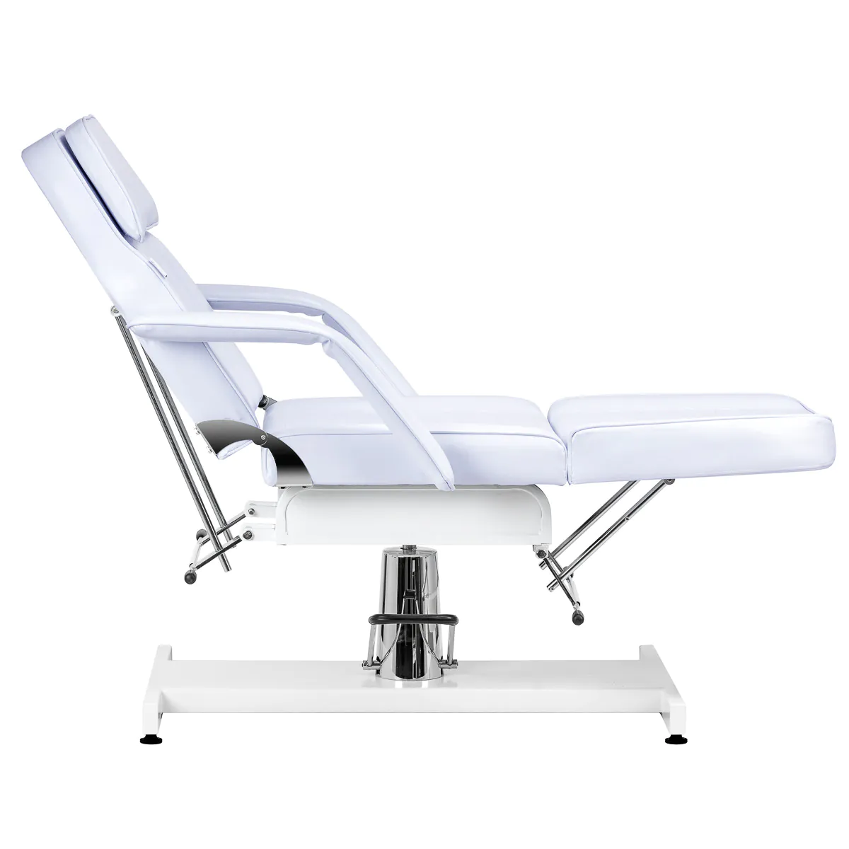 Hidraulinė kosmetologinė kėdė Sillon V2 210, šaltai balta