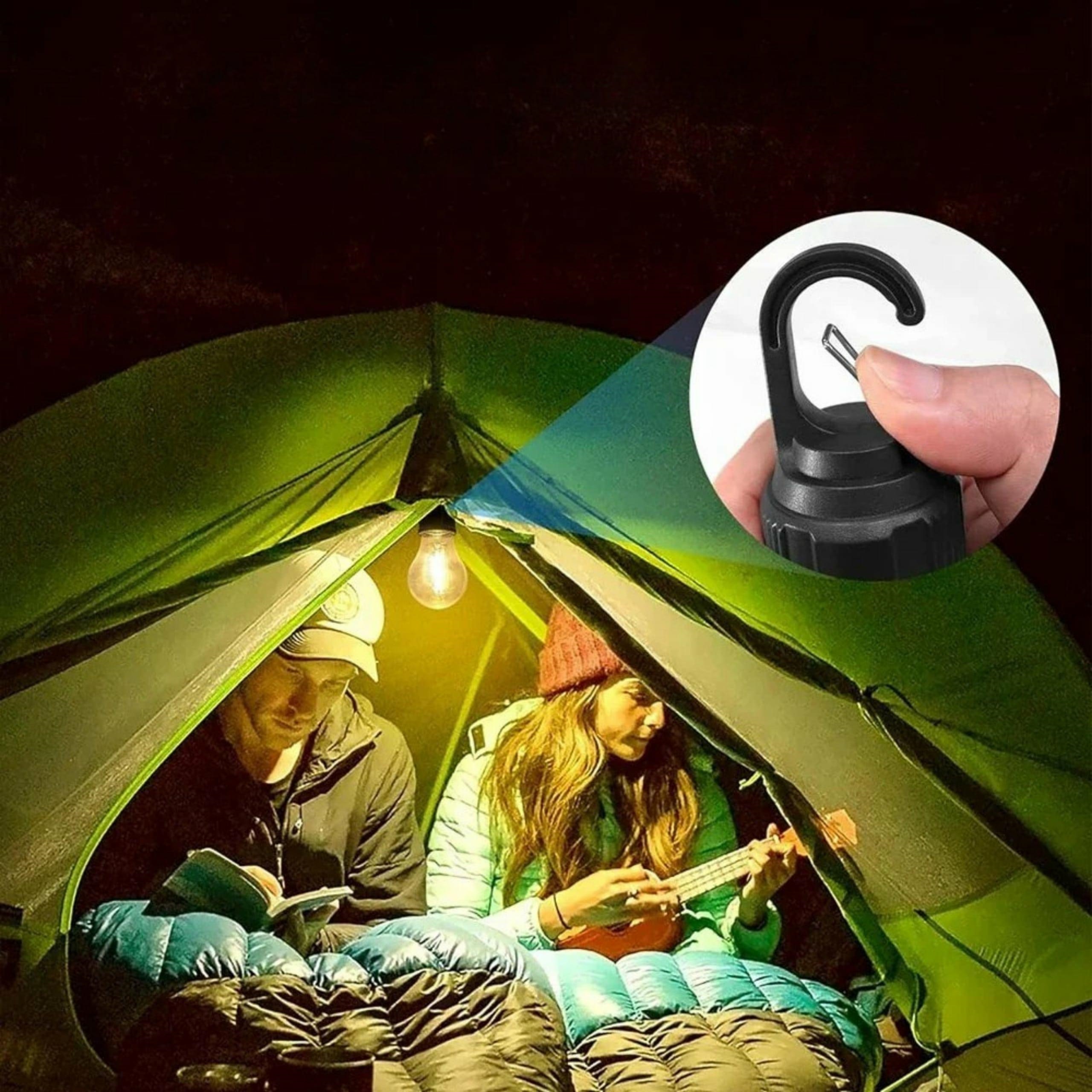 Rechargeable LED Camping Light Bulb with USB-C Charging