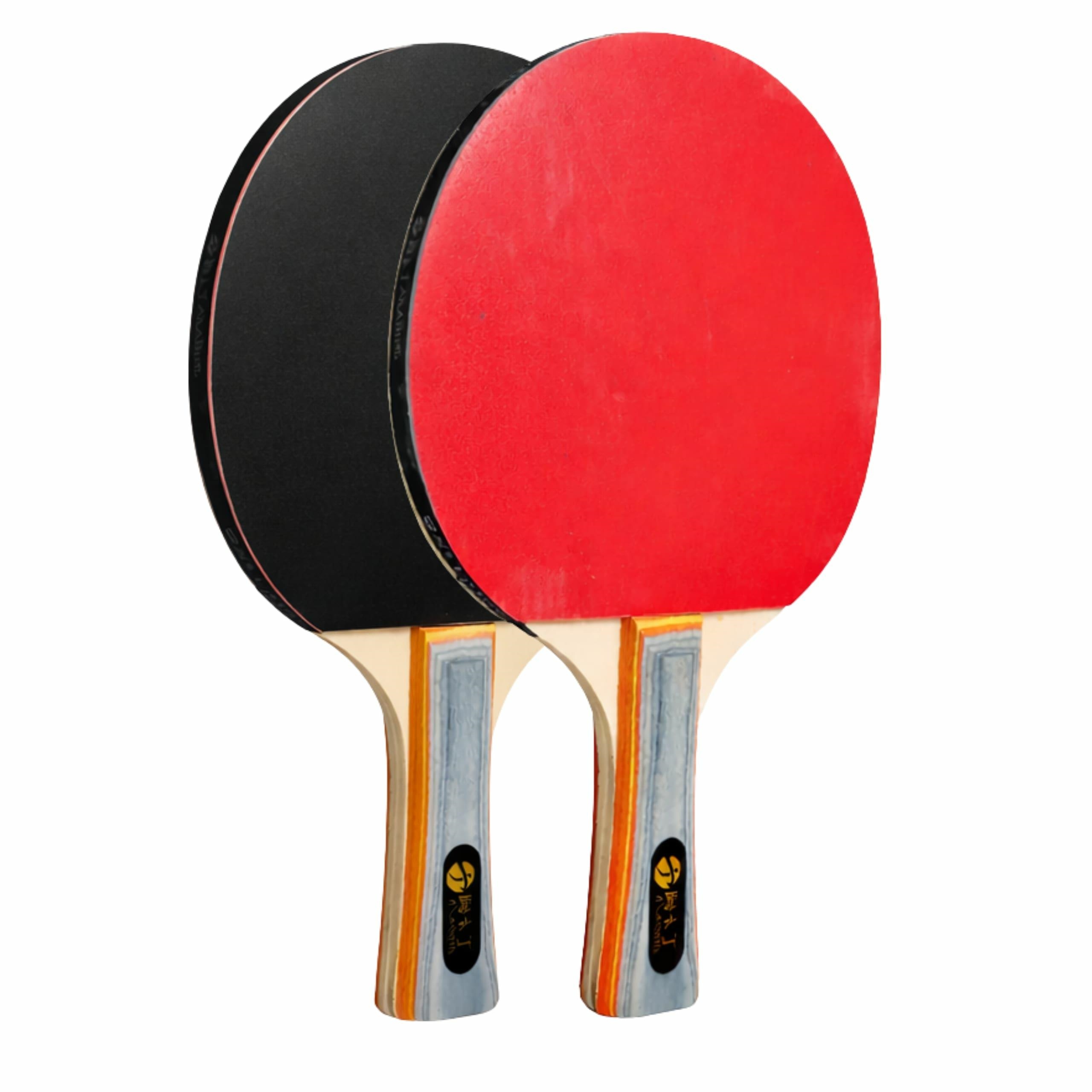 2-Player Table Tennis Set with Ping Pong Paddles, 3 Balls, and Storage Case