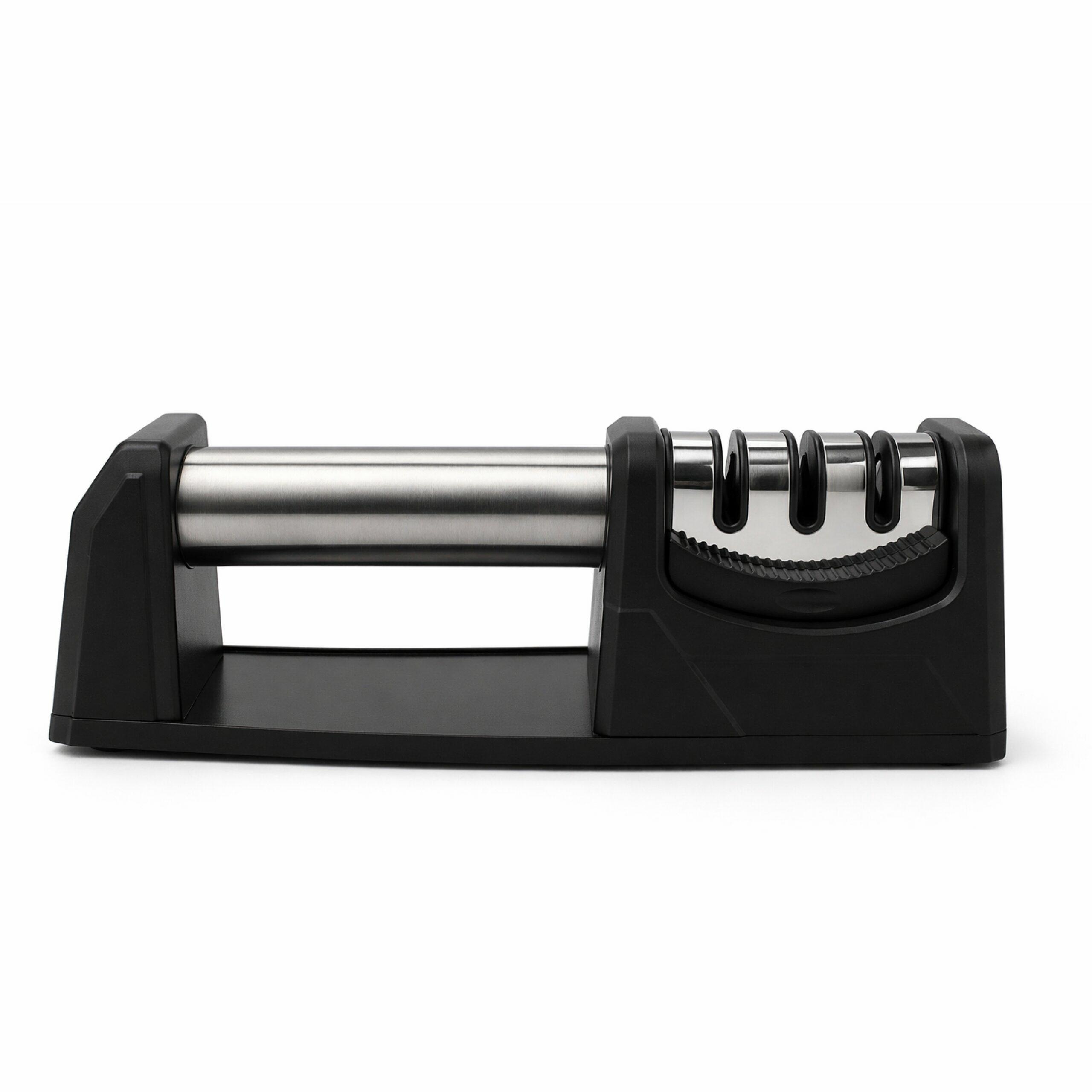 3-Stage Diamond Kitchen Knife Sharpener, Manual Tool